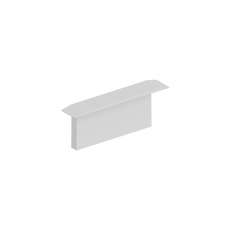 Donolux CAP 18509.1/RAL9003 Donolux боковая глухая заглушка для профиля DL18509, белая (RAL9003)