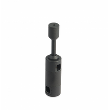 Donolux Double Stand B DL20224 Donolux Magnet Modular System «CODE 1.2», стойка с двойным фиксатором, H135 мм,  черный
