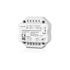 Donolux DN18316DIMTriac200 Диммер BT+RF+Push, AC 230В 1 канал.1.5А, макс.мощность LED 200Вт, Push-Dim