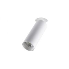 Donolux DL18895R10W1W IN Светильник встраиваемый, 10Вт, D57хH185мм,  730Лм, 38°, 3000К, IP20, Ra >90, белый RAL9003,блок питания в комплекте
