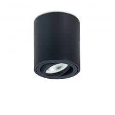Donolux DL18613R1B Накладной светодиодный светильник, GU10, D80хH90 мм, IP20, черный, без лампы