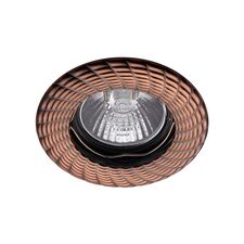 Donolux N1526-RAB Donolux светильник встраиваемый, неповор,MR16,D85, max 50w GU5,3, IP20, литье,красн.ант.медь