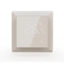 Donolux DTEF16CS Термостат электронный с датчиком пола, 16 A, 55*55 мм, дымчатое стекло