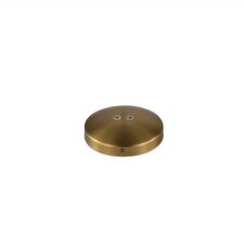 Donolux Ceiling cup DL20751Brass 2 Потолочная чаша с 2 отверстиями CASCATA, D120xH35 мм, латунь