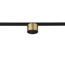 Donolux DL20733NW5BrB Светильник для Slim Line Mini, NOLA, 5Вт, 4000К, корпус латунь, кольцо черное, коннектор черный