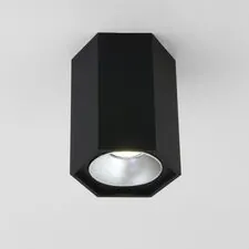 Elektrostandard a055857 25036/LED / Светильник накладной черный матовый/серебро