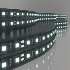 Elektrostandard a053684 5050 24V 60Led 14,4W IP20 Black / Лента светодиодная 60Led 14,4W IP20 6500K холодный белый