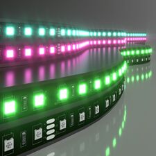 Elektrostandard a053681 5050 24V 60Led 14,4W IP20 RGB Black / Лента светодиодная 60Led 14,4W IP20 мульти