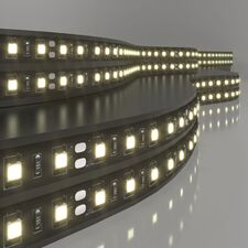 Elektrostandard a053682 5050 24V 60Led 14,4W IP20 Black / Лента светодиодная 60Led 14,4W IP20 3300K тёплый белый