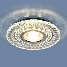 Elektrostandard a037232 2197 MR16 / Светильник встраиваемый CL/SL прозрачный/серебро