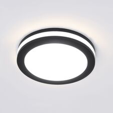 Elektrostandard a063989 DSKR80 5W 3300K чёрный / Светильник встраиваемый