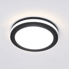 Elektrostandard a049707 DSKR80 5W 4200K / Светильник встраиваемый 5W 4200K BK черный