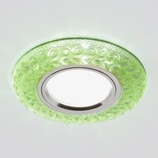Elektrostandard a049336 2180 MR16 / Светильник встраиваемый GR зеленый