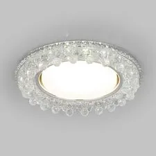 Elektrostandard a041264 3025 GX53 / Светильник встраиваемый CL прозрачный