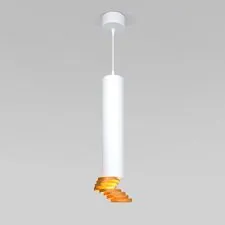 Elektrostandard a047751 DLN103 GU10 / Подвесной светильник белый/золото