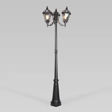 Elektrostandard a025016 Capella F/3 / Светильник садово-парковый черный