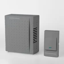 Elektrostandard a055433 DBQ26M WM 1M IP44 / звонок электрический бытовой (дверной)  / Серый