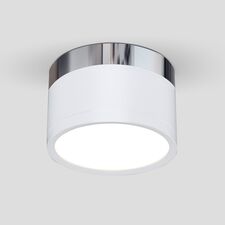 Elektrostandard a040666 DLR029 10W 4200K / Светильник светодиодный стационарный белый матовый/хром
