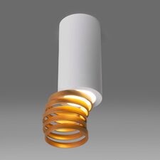 Elektrostandard a047748 DLN102 GU10 / Светильник накладной белый золото