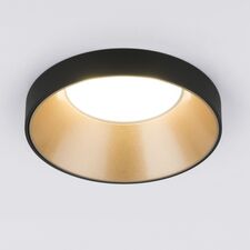 Elektrostandard a053341 112 MR16/светильник встраиваемый/ золото черный