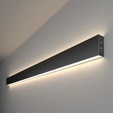 Elektrostandard a042921 101-100-40-128 / Линейный светодиодный накладной двусторонний светильник 128см 50W 4200K черная шагрень