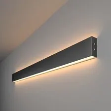 Elektrostandard a042917 101-100-40-103 / Линейный светодиодный накладной двусторонний светильник 103см 40W 3000K черная шагрень