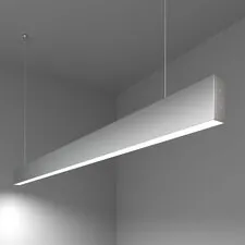 Elektrostandard a041497 101-200-30-128 / Линейный светодиодный подвесной односторонний светильник 128см 25W 6500K матовое серебро