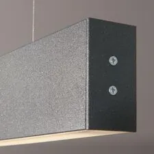 Elektrostandard a046088 101-200-40-53 / Линейный светодиодный подвесной двусторонний светильник 53см 20W 4200K черная шагрень