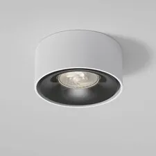 Elektrostandard a065708 25095/LED / светильник встраиваемый светодиодный / белый/черный