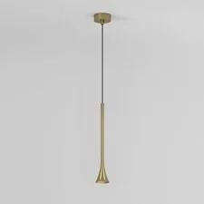 Elektrostandard a068820 50314 LED 5W 4000K / Светильник подвесной светодиодный / латунь