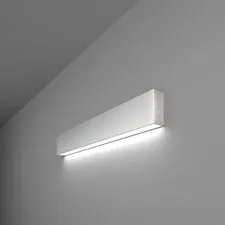 Elektrostandard a041488 101-100-30-53 / Линейный светодиодный накладной односторонний светильник 53см 10W 6500K матовое серебро