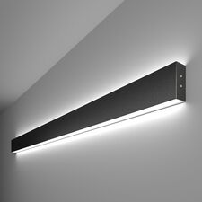 Elektrostandard a042922 101-100-40-128 / Линейный светодиодный накладной двусторонний светильник 128см 50W 6500K черная шагрень