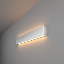Elektrostandard a041474 101-100-40-53 / Линейный светодиодный накладной двусторонний светильник 53см 20W 3000K матовое серебро