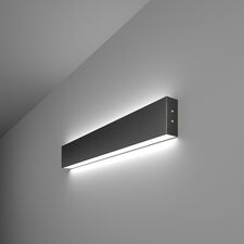 Elektrostandard a042925 101-100-40-53 / Линейный светодиодный накладной двусторонний светильник 53см 20W 6500K черная шагрень