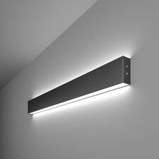 Elektrostandard a042928 101-100-40-78 / Линейный светодиодный накладной двусторонний светильник 78см 30W 6500K черная шагрень