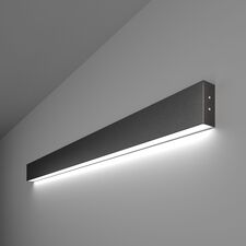 Elektrostandard a042931 101-100-30-103 / Линейный светодиодный накладной односторонний светильник 103см 20W 6500K черная шагрень