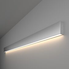 Elektrostandard a041484 101-100-30-128 / Линейный светодиодный накладной односторонний светильник 128см 25W 4200K матовое серебро