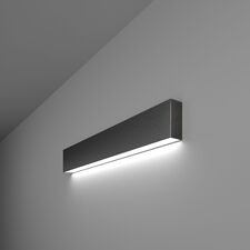 Elektrostandard a042938 101-100-30-53 / Линейный светодиодный накладной односторонний светильник 53см 10W 6500K черная шагрень