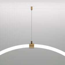 Elektrostandard a063440 Подвесной трос для круглого гибкого неона Full light латунь (2м)  (FL 2830)