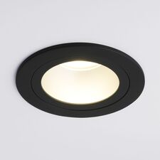 Elektrostandard a053354 122 MR16/светильник встраиваемый/ серебро черный
