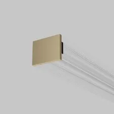 Elektrostandard a069645 Brass Line Заглушки для накладного шинопровода (латунь) (2шт) 85230/00