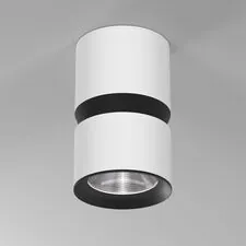 Elektrostandard a064731 25049/LED 12W 4000К белый/чёрный / Светильник потолочный светодиодный