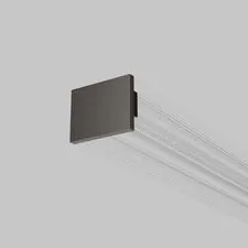 Elektrostandard a069724 Titan Line Заглушки для накладного шинопровода (титан) (2шт) 85230/00