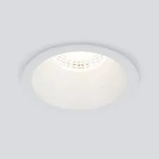 Elektrostandard a063925 15266/LED 7W 3000K WH белый / Встраиваемый светодиодный светильник