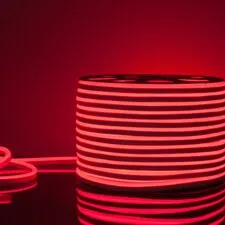 Elektrostandard a040595 LS001 220V / Лента светодиодная Гибкий неон  9.6W 120Led 2835 IP67 односторонний красный, 50 м