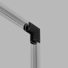 Elektrostandard a067579 Mini Magnetic Коннектор угловой внутренний для накладного шинопровода Round (черный) 85216/00