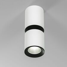 Elektrostandard a064728 25048/LED 12W 4000К белый/чёрный / Светильник потолочный светодиодный