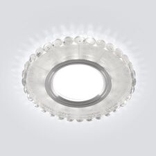 Elektrostandard a047758 2245 MR16 / Светильник встраиваемый SL/WH зеркальный/белый
