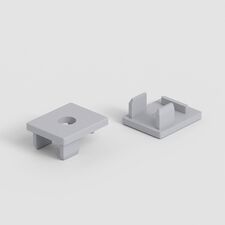 Elektrostandard a068314 ZL-2-ALP025 Заглушки для встраиваемого алюминиевого профиля для подсветки ступеней  LL-2-ALP025 (комп. 5 пар)