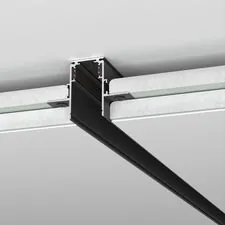 Elektrostandard a067496 Slim Magnetic Шинопровод встраиваемый под ГКЛ 12,5мм (черный) (2м) 85207/00